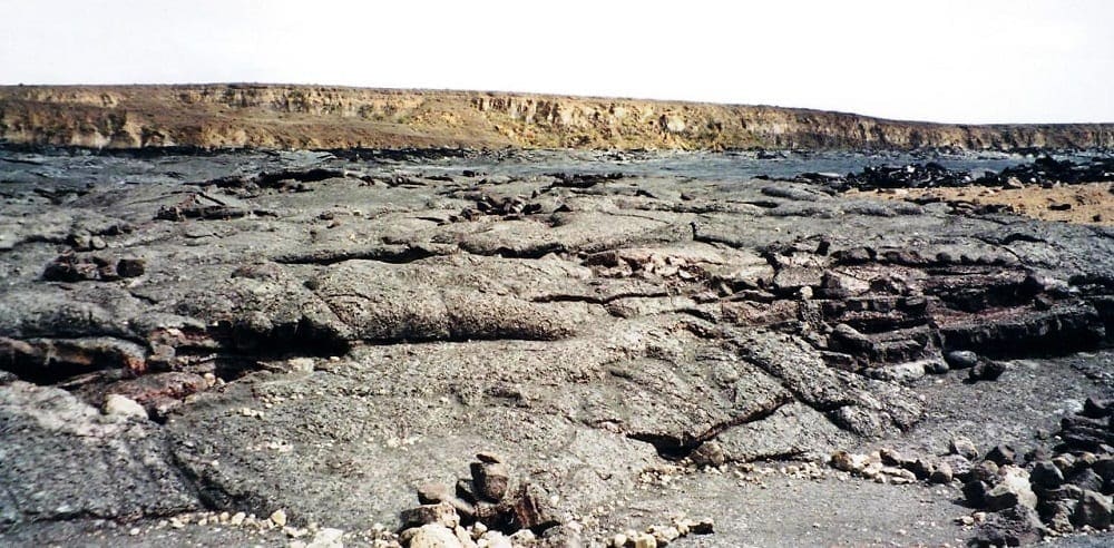 Lava fields on Big Island, Hawaii