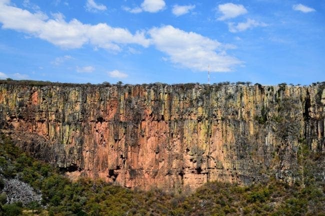 Escarpment in the Serra Leba mountains Angola